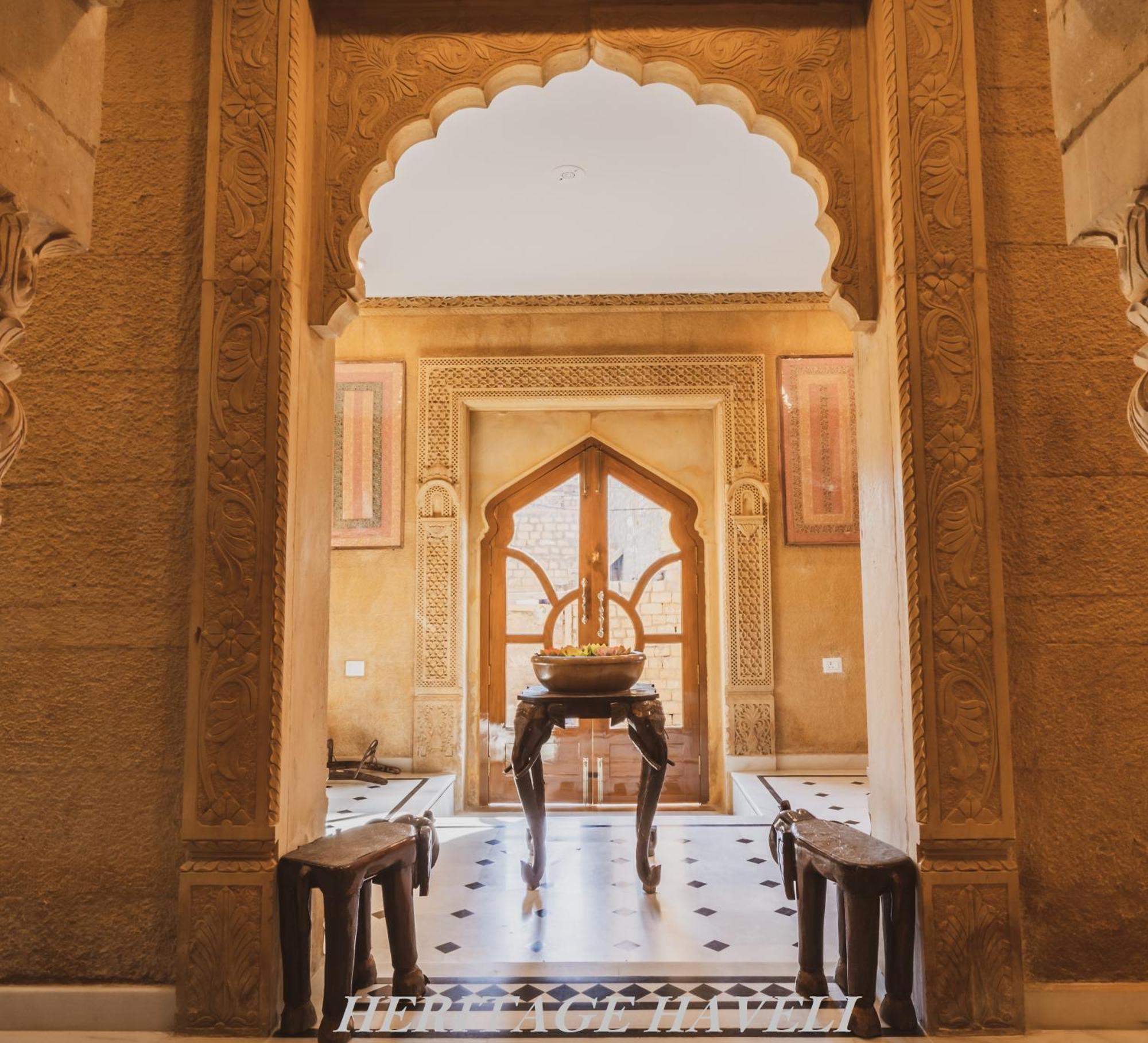 Hotel Heritage Haveli Jaisalmer Zewnętrze zdjęcie